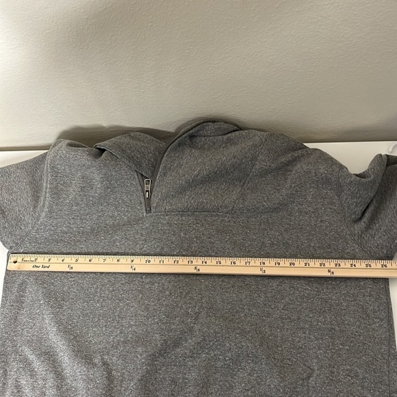 𝅺MARC ECKO mens sweatshirt, gray, 1/4 zip, in very good condition, XXL - Picture 4 of 6